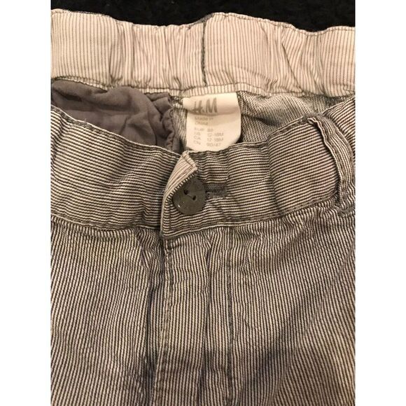 H&M boys size 12-18m shirt Green with Stars And gray Pants - Picture 4 of 5